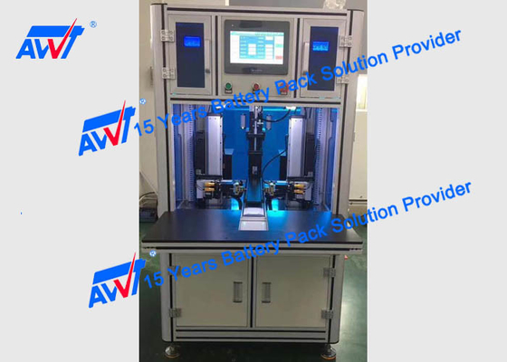 AWT स्वचालित लिथियम बैटरी स्पॉट वेल्डर डबल साइड 18650 32650 HDL6030 वायवीय 2800-3500pcs / Hrs 380,000 5000A