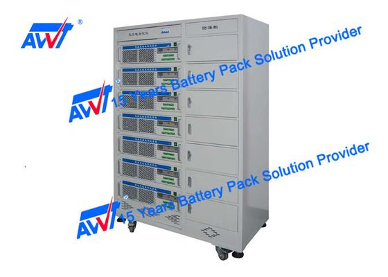AWT BMS टेस्ट सिस्टम लिथियम बैटरी पैक एजिंग मशीन 70V 20A 7 चैनल