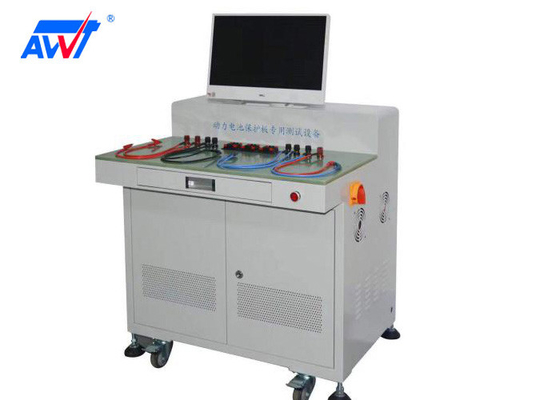 Ebike Escotter BMS टेस्ट सिस्टम लिथियम बैटरी पैक BMS टेस्टिंग मशीन 24Series