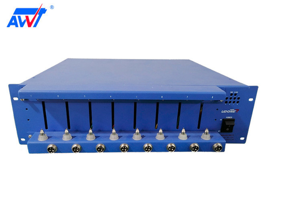 8 प्वाइंट लिथियम बैटरी क्षमता परीक्षक 5V 6A रेंज 500 MV -5000mV